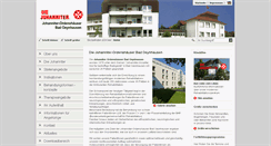 Desktop Screenshot of ahb-klinik.de